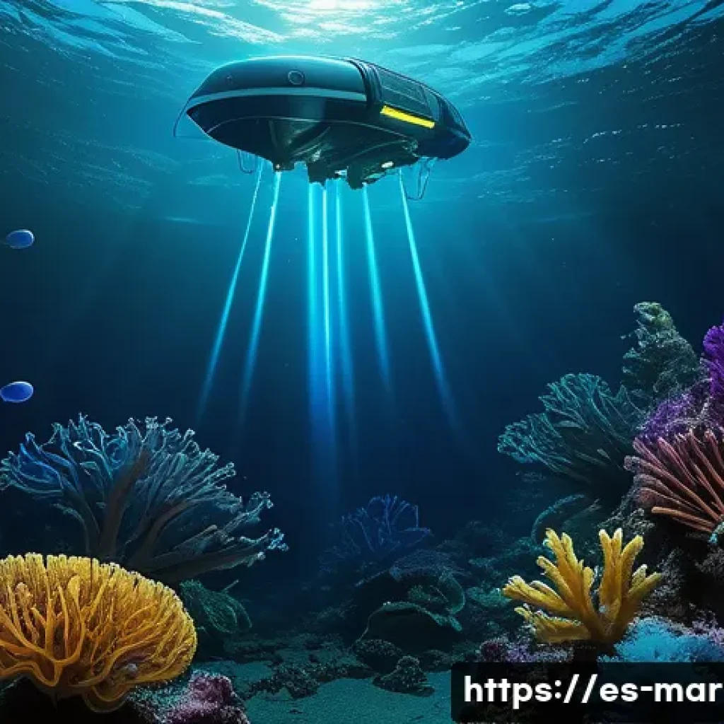 해양자원 개발과 해양 생태학 - Prompt: Deep-Sea Technological Exploration**

A cinematic, hyperrealistic image showcasing an advanc...