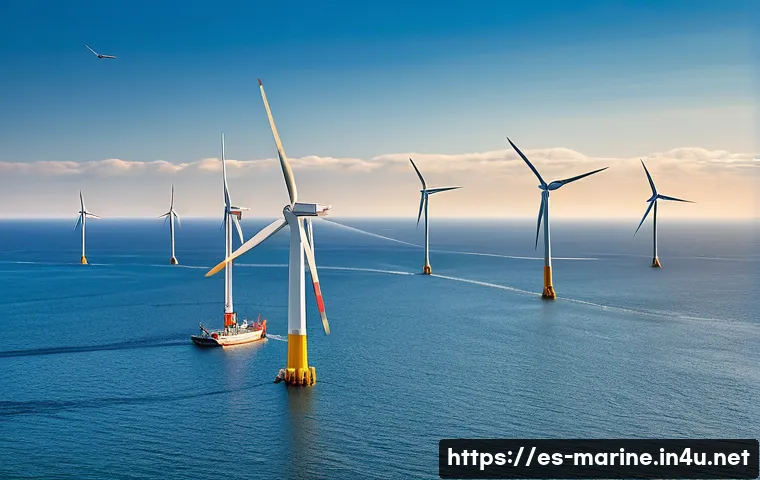 해양풍력 발전의 환경적 영향 관련 이미지 1